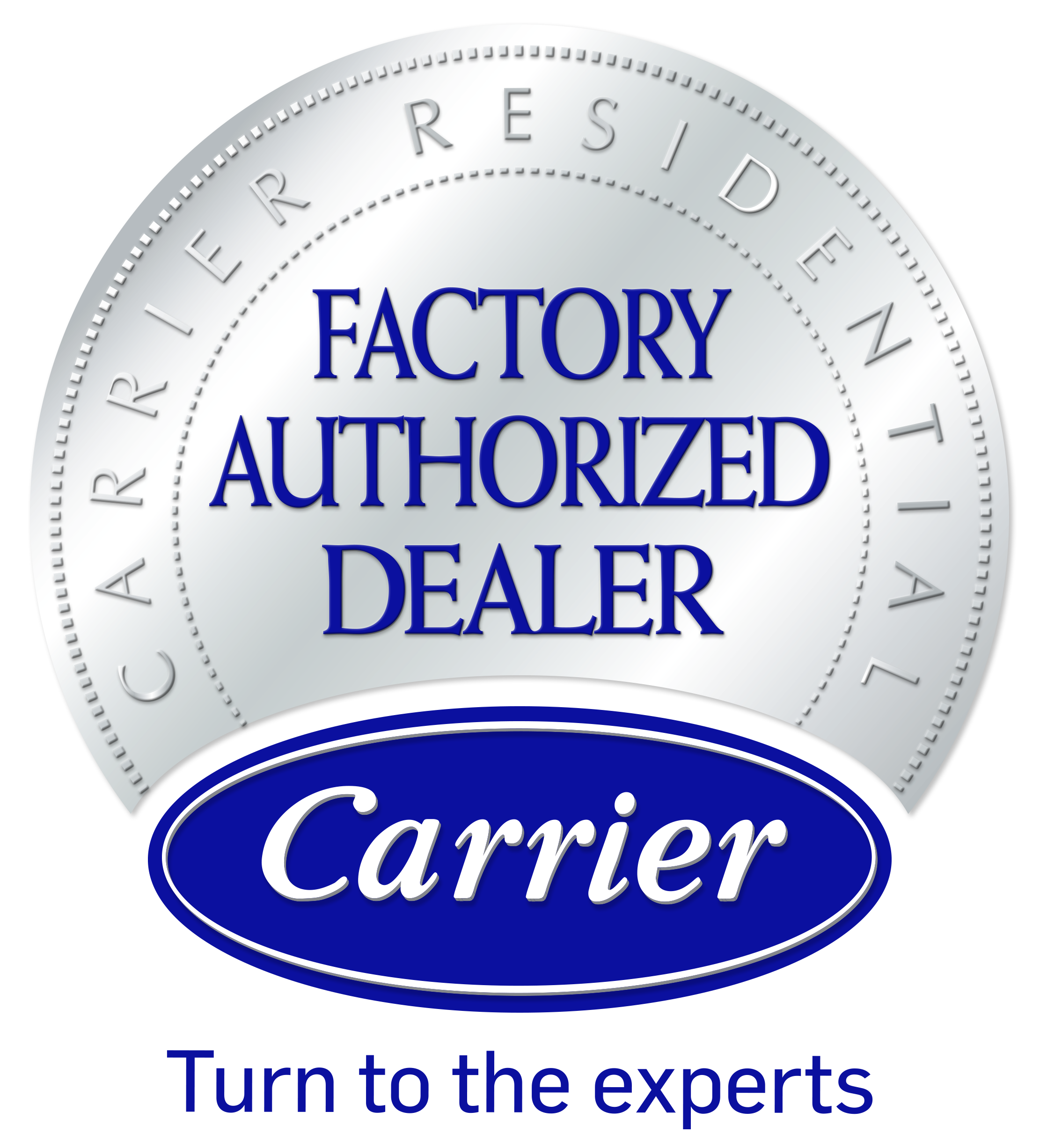 Carrier factory authorized dealer logo